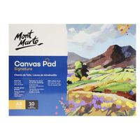 Mont Marte Canvas Pad A3 280gsm 10 Sheets- main image