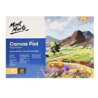 Mont Marte Canvas Pad A4 10 Sheet- main image