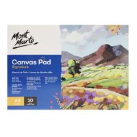 Mont Marte Canvas Pad A5 280gsm 10 Sheet- main image