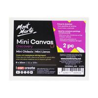 Mont Marte Mini Canvas 8 x 10cm 2pc- main image