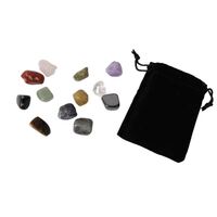 Crystal Healing 12 Gemstones For Spiritual Wellness Gift Pack- main image