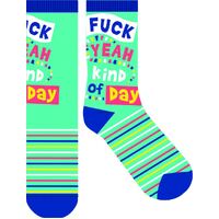 Frankly Funny Novelty Socks - Fck Yeah Kind of Day- main image