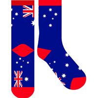 Frankly Funny Novelty Socks - Australian Flag- main image