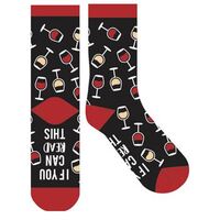 Frankly Funny Novelty Socks - If You Can Read This, Bring Me A Wine- main image