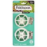 Feldspar Garden Twist Tie Wire with Cutter - 2 Pack- main image