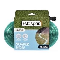 SOAKER HOSE 7.5m x Flat Flexible Garden Lawn Sprinkler Water Drip Tube- main image