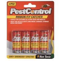 Pest Control Sticky Fly Ribbons, Fly Catcher Ribbon 4 Pack- main image