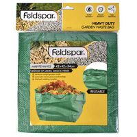 Feldspar Heavy Duty Reusable Lawn Garden Waste Leaf Bag 42x42x34cm- main image