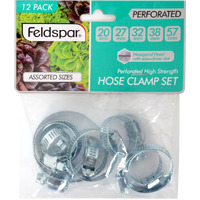 Hose Clamp Set 12 Pack - 20/27/32/38/57mm- main image