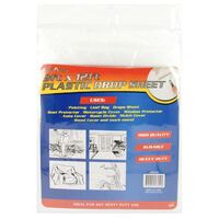 1pce Plastic Drop Cloth-9x12FT-Multi Use- main image