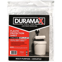 1pce Plastic Drop Cloth 9x12FT Multi Use- main image
