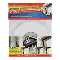 2pce Foam Weather Strips-9mmx4.5M Each- main image