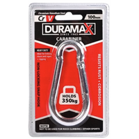 1pc Carabiner Hooks 10x100mm Holds 350kg- main image