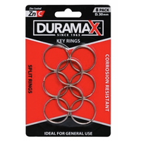8pc Key Ring 30mm- main image