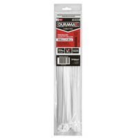 30pce Cable Ties 4.8x350mm White- main image