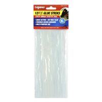 Hot Melt Clear Glue Gun Sticks - 12pc 7.5mm x 200mm- main image
