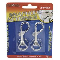 2pce Snaphook Key Rings- main image