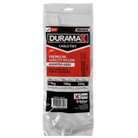 80pc Assorted Cable Ties White- main image