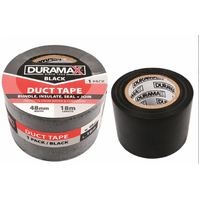 1pce Duct Tape - Black 18m x 48mm- main image