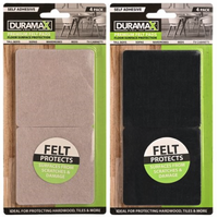 4Pce Felt Adhesive  Skid Protectors -Sq- main image