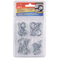 18pce Assorted Screw Eyes- main image