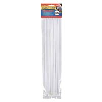 15pc Cable Ties 400mm x 7.6mm White- main image