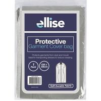 Ellise 135cm The Suit/Garment/Clothes/Dress Protector/Carrier Cover Bag - Grey- main image
