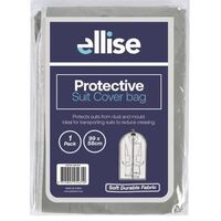 Ellise 99cm The Suit/Garment/Clothes/Dress Protector/Carrier Cover Bag - Grey- main image