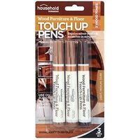 3pk Furniture Wooden Touch Up Markers Fix Texta Shades Scratches Pen - Natural- main image