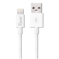 iGear iPhone Lightning Charging Cable MFi Certified White 1m- main image