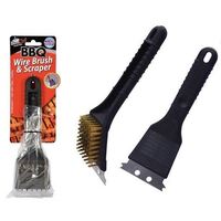 BBQ Grill Wire Brush & Scraper- main image