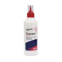 Mont Marte Adhesive - PVA Craft Glue 250g Fine Tip Applicator- main image