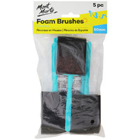 Mont Marte Studio Series - Foam Hobby Brush 50mm 5pc- main image