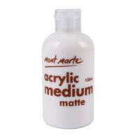 Mont Marte Premium Acrylic Medium - Matte 135ml- main image
