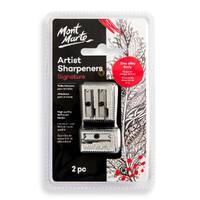 Mont Marte Artists Zinc Alloy Sharpener Set 2pc- main image