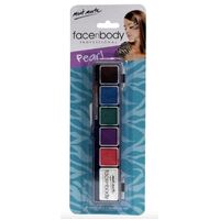 Mont Marte Face n Body Paint Kit 6 colours - Pearl- main image
