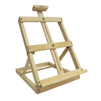Mont Marte Pine Desk Easel - Small Reclinable Tabletop Style- main image
