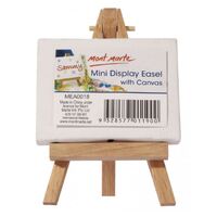 Mont Marte Mini Display Easel with Canvas 6 x 8cm- main image