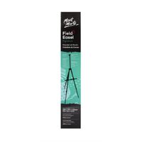 Mont Marte Tripod Easel - Portable Aluminium Field Easel Telescopic Legs w/Carry Bag Black- main image