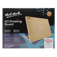 Mont Marte A3 Drawing Board Desk Easel Adjustable with Band Painting Stand- main image