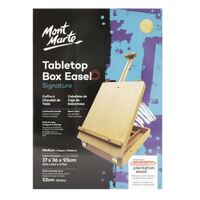 Mont Marte Signature Desk Tabletop Box Easel Medium - Beech- main image