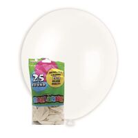 25cm Snow White Decorator Balloons 20 Pack- main image