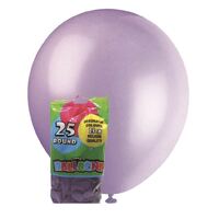 25cm Spring Lavender Decorator Balloons 20 Pack- main image