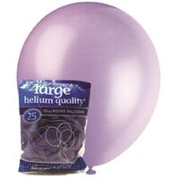 30cm Lavender Decorator Latex Balloons 25 Pack- main image