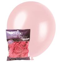 30cm Pink Pearl Balloons 25 Pack- main image