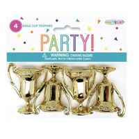 4 Gold Cup Trophies- main image
