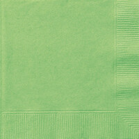 Lime Green 20 Luncheon Napkins 2ply 33cm x 33cm- main image