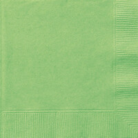 Lime Green 20 Luncheon Napkins 2ply 33cm x 33cm- main image