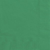 Emerald Green 20 Luncheon Napkins 2ply 33cm x 33cm- main image