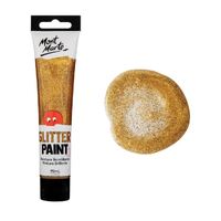 Mont Marte Kids - Glitter Paint 75ml - Gold- main image